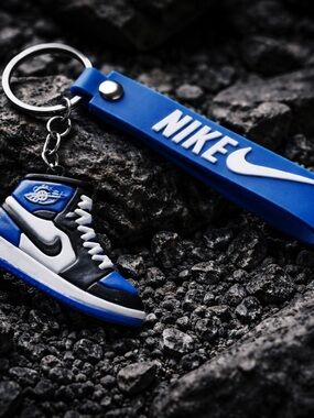 Nike air Jordan  Keychain with Logo Tag